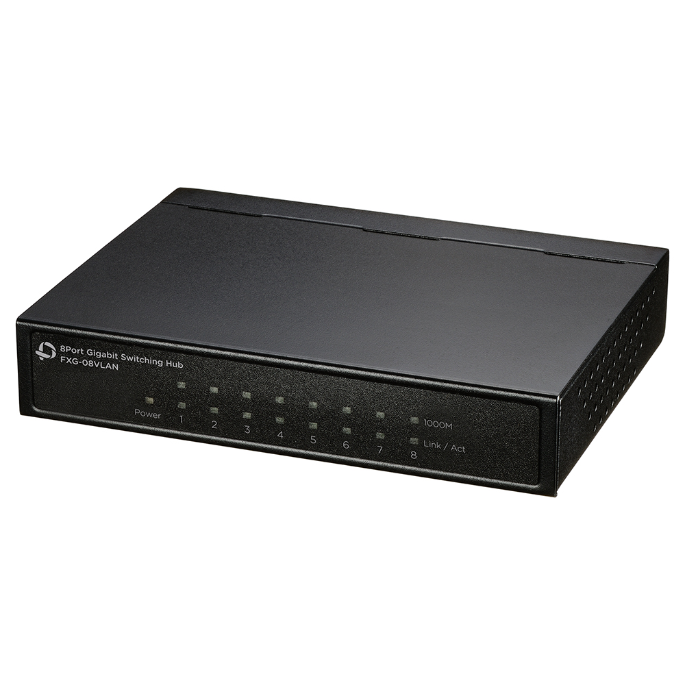 VLANスイッチングハブ｜FXG-08VLAN｜PLANEX