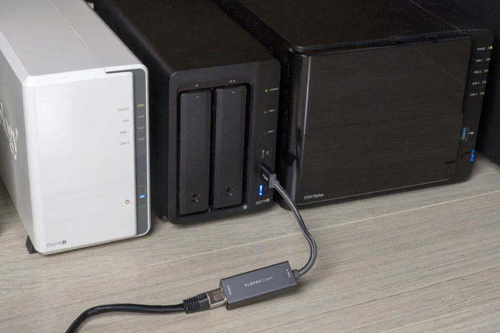 Synology NAS「DS716+」「DS216j」「DS416play」を2.5GbE化｜プラネックス