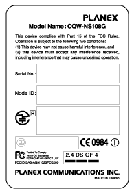 CQW-NS108G{̗ʐ}