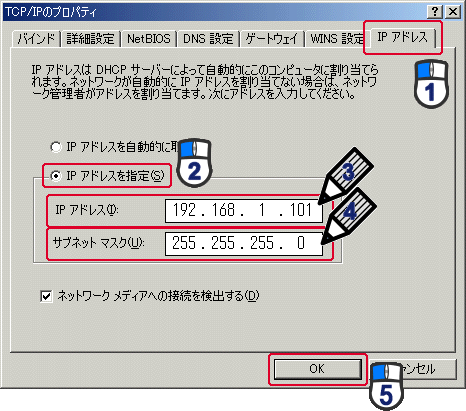 TCP/IP ̃vpeB