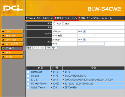アクセス