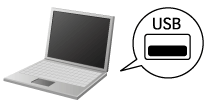 USB�|�[�g�̂���R���s���[�^