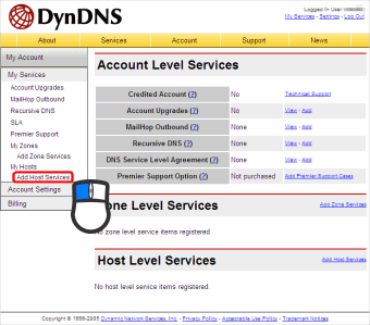 Account Level Services
