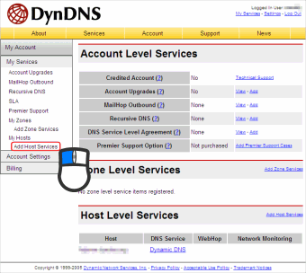 Account Level Services