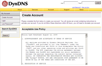 Create Account